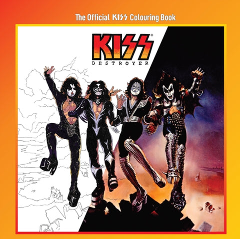 The Official KISS Colouring Book