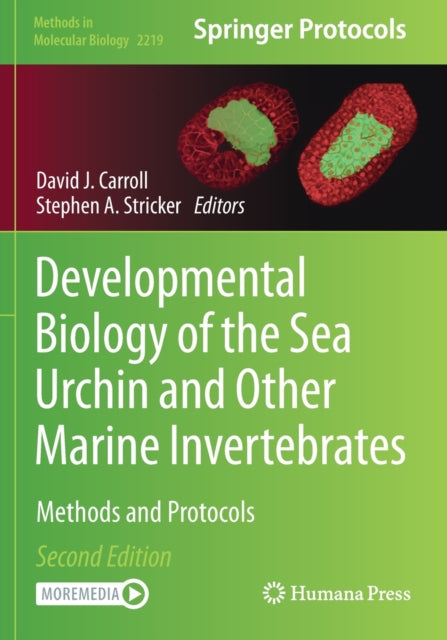 Book cover of: Developmental Biology of the Sea Urchin and Other Marine Invertebrates. By: David J. Carroll