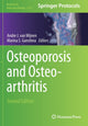 Book cover of: Osteoporosis and Osteoarthritis. By: Andre J. van Wijnen