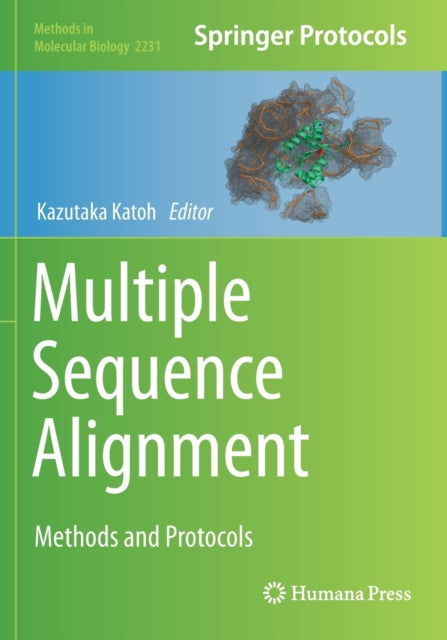 Book cover of: Multiple Sequence Alignment. By: Kazutaka Katoh