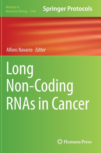 Book cover of: Long Non-Coding RNAs in Cancer. By: Alfons Navarro