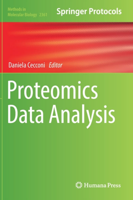 Book cover of: Proteomics Data Analysis. By: Daniela Cecconi
