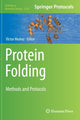 Book cover of: Protein Folding. By: Victor Muñoz