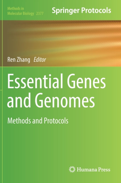 Book cover of: Essential Genes and Genomes. By: Ren Zhang