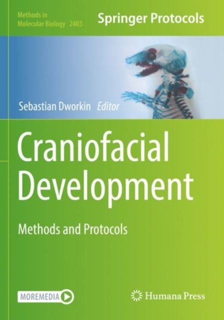 Book cover of: Craniofacial Development. By: Sebastian Dworkin
