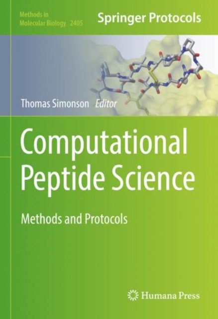 Book cover of: Computational Peptide Science. By: Thomas Simonson
