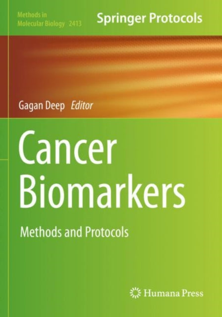 Book cover of: Cancer Biomarkers. By: Gagan Deep