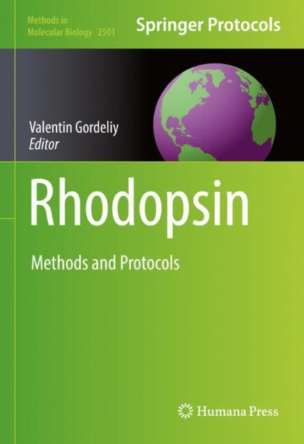 Book cover of: Rhodopsin. By: Valentin Gordeliy