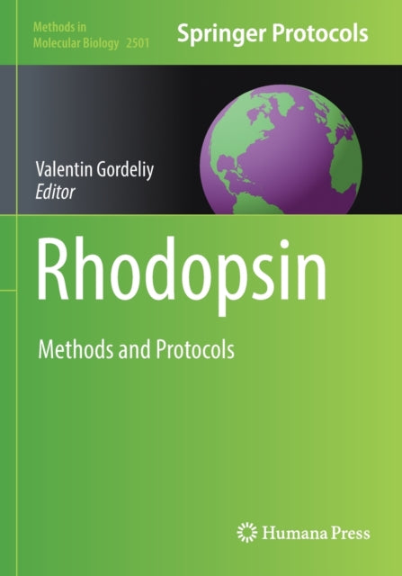 Book cover of: Rhodopsin. By: Valentin Gordeliy