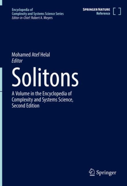 Book cover of: Solitons. By: Mohamed Atef Helal