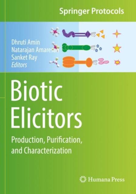 Book cover of: Biotic Elicitors. By: Dhruti Amin