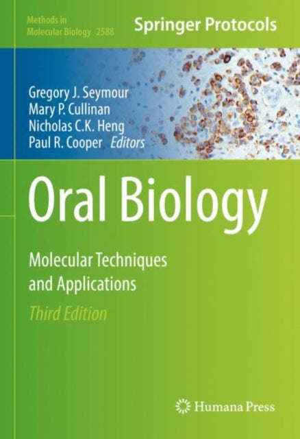 Book cover of: Oral Biology. By: Gregory J. Seymour