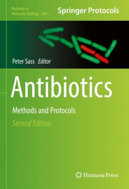 Book cover of: Antibiotics. By: Peter Sass