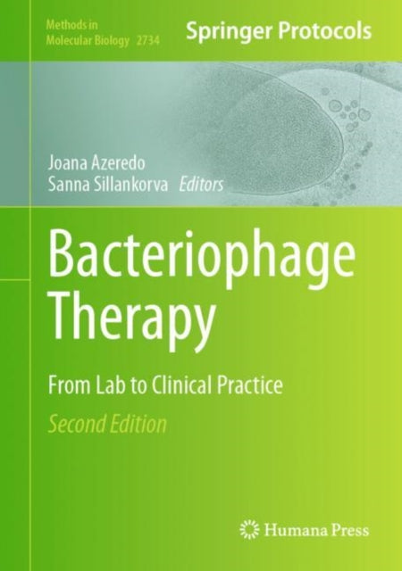 Book cover of: Bacteriophage Therapy. By: Joana Azeredo