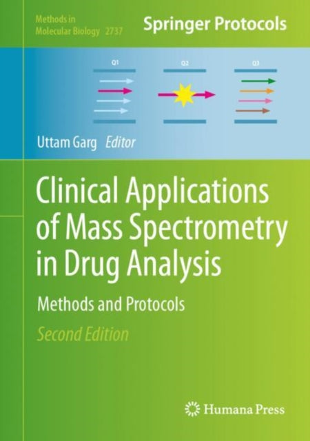 Book cover of: Clinical Applications of Mass Spectrometry in Drug Analysis. By: Uttam Garg