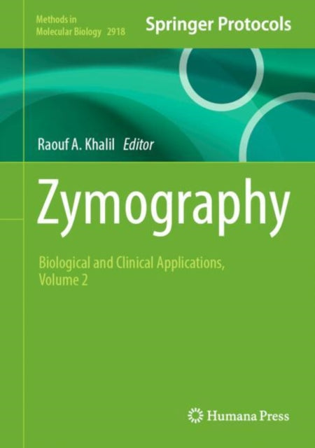 Book cover of: Zymography. By: Raouf Khalil