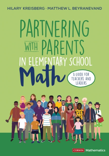 Book cover of: Partnering With Parents in Elementary School Math. By: Hilary L. Kreisberg