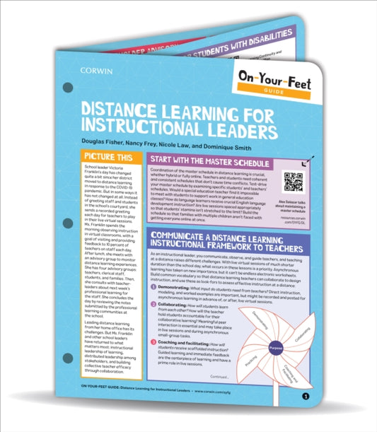 Book cover of: On-Your-Feet Guide: Distance Learning for Instructional Leaders. By: Douglas Fisher