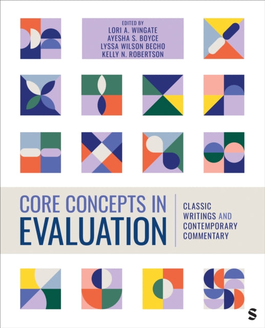 Book cover of: Core Concepts in Evaluation. By: Lori A. Wingate