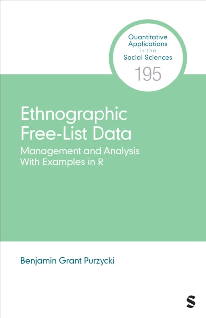 Book cover of: Ethnographic Free-List Data