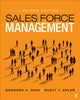 Book cover of: Sales Force Management. By: Gregory A. Rich