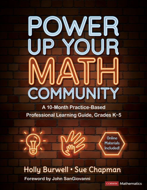 Book cover of: Power Up Your Math Community. By: Holly Burwell