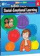 Book cover of: 180 Days™: Social-Emotional Learning for Fourth Grade. By: Kristin Kemp