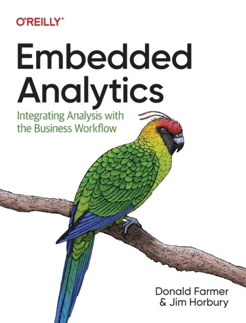 Book cover of: Embedded Analytics. By: Donald Farmer
