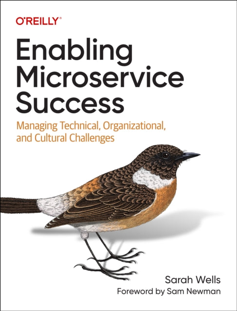 Book cover of: Enabling Microservice Success. By: Sarah Wells