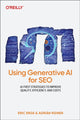 Book cover of: Using Generative AI for SEO