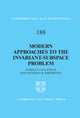 Book cover of: Modern Approaches to the Invariant-Subspace Problem. By: Isabelle Chalendar