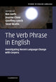 Book cover of: Verb Phrase in English. By: Bas Aarts