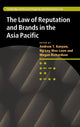 Book cover of: Law of Reputation and Brands in the Asia Pacific. By: Andrew T. Kenyon