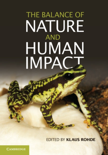 Book cover of: Balance of Nature and Human Impact