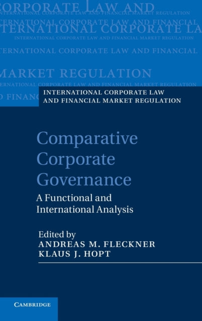 Book cover of: Comparative Corporate Governance. By: Andreas M. Fleckner