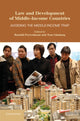 Book cover of: Law and Development of Middle-Income Countries. By: Randall Peerenboom