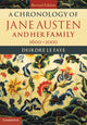 Book cover of: Chronology of Jane Austen and her Family. By: Deirdre Le Faye