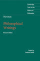 Book cover of: Newton: Philosophical Writings. By: Andrew Janiak