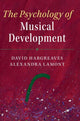 Book cover of: Psychology of Musical Development. By: David Hargreaves
