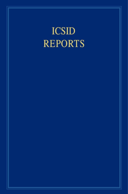 Book cover of: ICSID Reports: Volume 17. By: Joanna Gomula