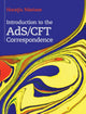 Book cover of: Introduction to the AdS/CFT Correspondence. By: Horatiu Năstase