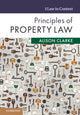 Book cover of: Principles of Property Law. By: Alison Clarke