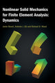 Book cover of: Nonlinear Solid Mechanics for Finite Element Analysis: Dynamics. By: Javier Bonet