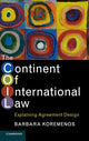 Book cover of: Continent of International Law. By: Barbara Koremenos