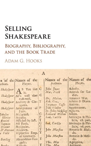Selling Shakespeare