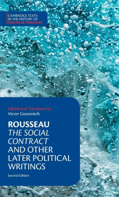Book cover of: Rousseau: The Social Contract and Other Later Political Writings. By: Jean-Jacques Rousseau