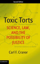 Book cover of: Toxic Torts. By: Carl F. Cranor