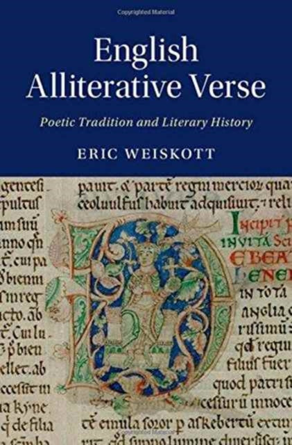 Book cover of: English Alliterative Verse. By: Eric Weiskott