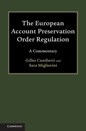 European Account Preservation Order Regulation
