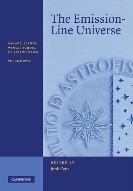 Book cover of: Emission-Line Universe. By: Jordi Cepa
